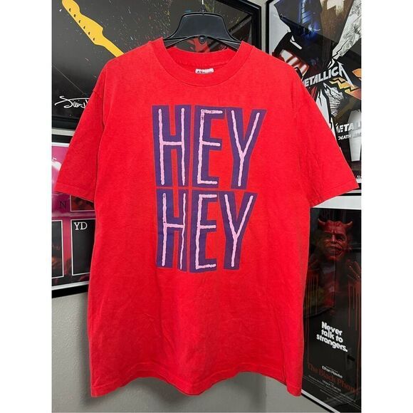 Vintage 90s Club Hey Hey Houston Tee - Picture 1 of 5